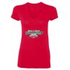 Ladies' SoftStyle® Fitted V-Neck T-Shirt Thumbnail
