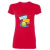 Ladies' SoftStyle® Fitted V-Neck T-Shirt Thumbnail